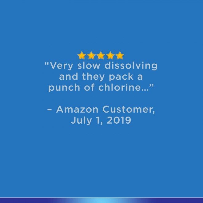 HTH 42041 3-inch Chlorinating Tablets Swimming Pool Chlorine, 35 lbs