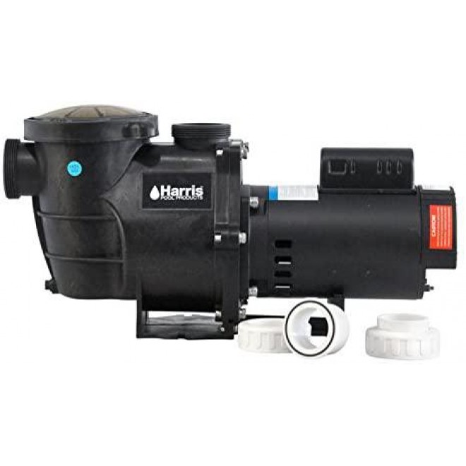 Harris HPE003 Inground Pool Pump with 56Y Frame, 115/230V (3/4 HP)