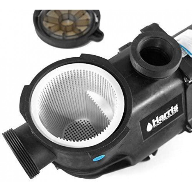 Harris HPE003 Inground Pool Pump with 56Y Frame, 115/230V (3/4 HP)
