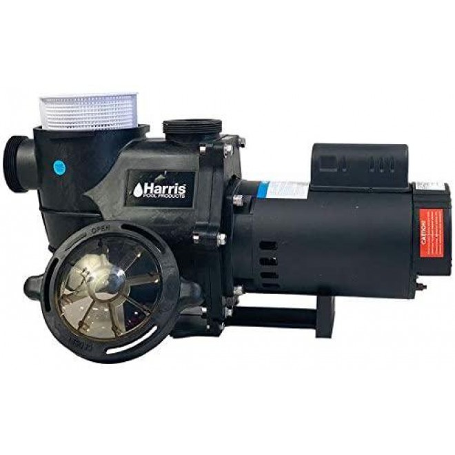 Harris HPE003 Inground Pool Pump with 56Y Frame, 115/230V (3/4 HP)