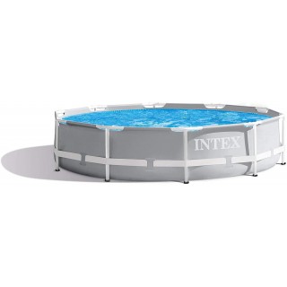 Intex 10 Feet x 30 Inches Prism Frame Above-Ground Swimming Pool