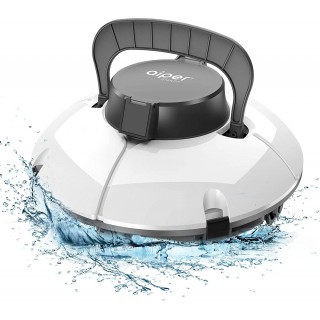 AIPER SMART Cordless Automatic Pool Cleaner, Strong Suction with 2pcs Upgraded Motors, Lightweight, IPX8 Waterproof, Auto-dock Robotic Pool Cleaner, Ideal for Above/In-ground Flat Pool Up to 538+Sq Ft