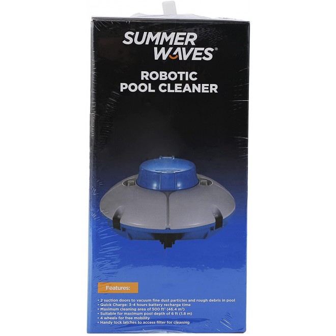 Summer Waves Robotic Pool Cleaner 500ft