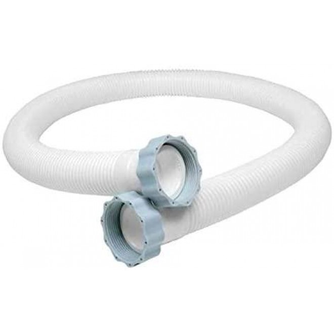 Intex 3000 GPH Above Ground Pool Sand Filter Pump w/ 1.5 Inch Pump Hose (2 Pack)