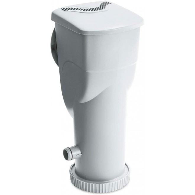 Summer Waves 14 Foot x 36 Inch Metal Frame Outdoor Backyard Above Ground Swimming Pool Set with Filter Pump, Ladder, Patch Kit & 3