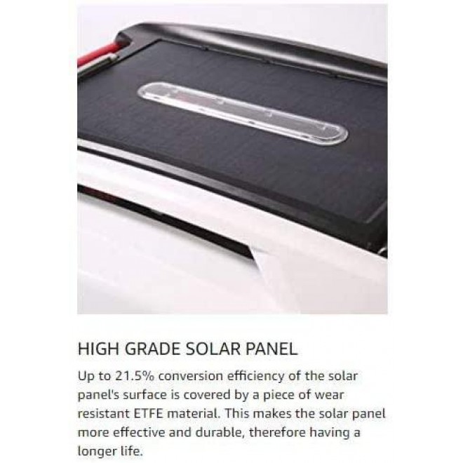 Instapark Betta Automatic Robotic Pool Cleaner Solar Powered Pool Skimmer - White