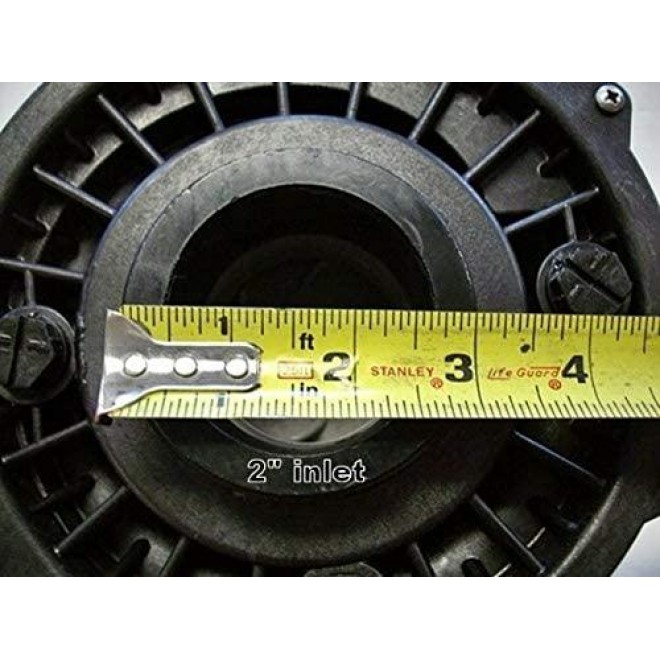 3421821-1A Waterway | 4.5HP 230V 2-Speed Waterway Spa Pump Side Discharge | 48 Frame Executive