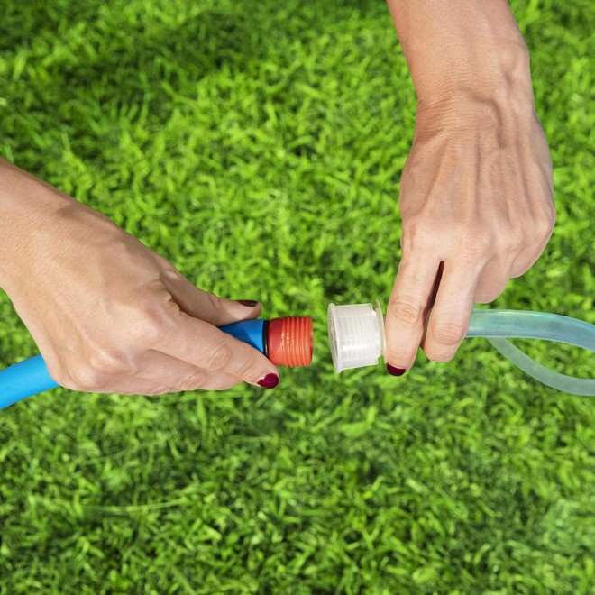 H2OGO! Splash Course Kids Inflatable Backyard Outdoor Mega Obstacle Course Water Park Relay Race Game Included with Air Blower