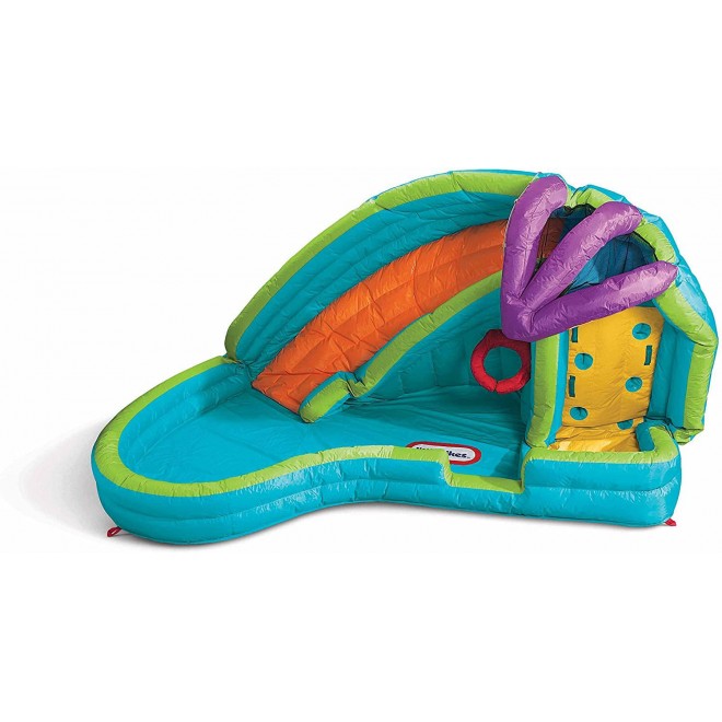 Little Tikes Slam 'n Curve Slide, Multicolor