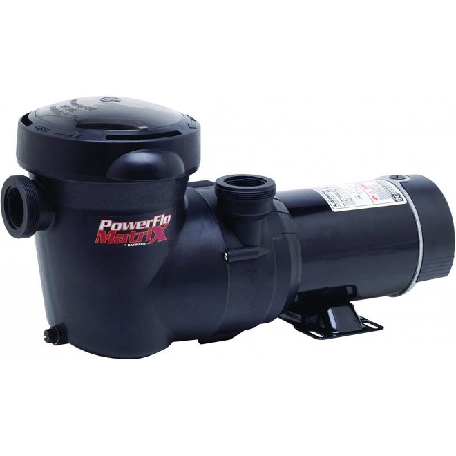 Hayward W3SP1593 PowerFlo Matrix Above-Ground Pool Pump, 1.5 HP