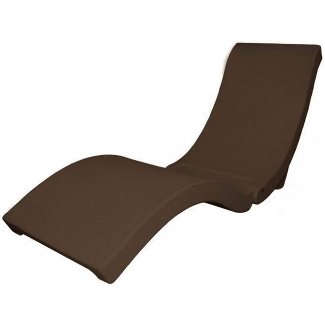 SwimWays Terra Sol Sonoma All Weather Rattan Swimming Pool Chaise Lounge Float