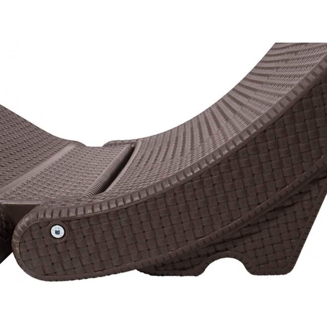 SwimWays Terra Sol Sonoma All Weather Rattan Swimming Pool Chaise Lounge Float