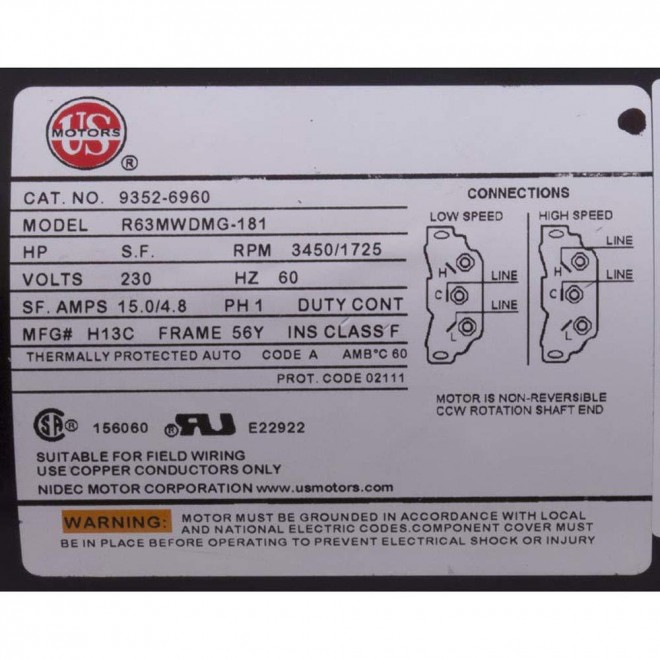 Gecko 15-720-0009 Flow-Master XP2e 56Y Spa Pump, 5.0BHP, 4.0HP, 220V